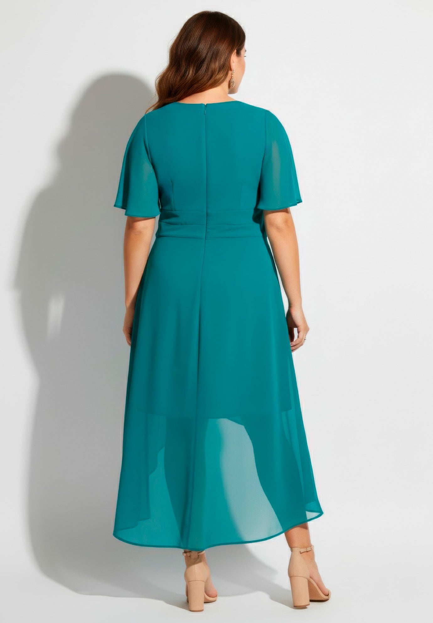 High-Low Midi Dress image number 2