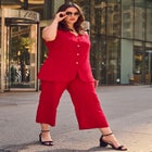 Button Front Vest image number null