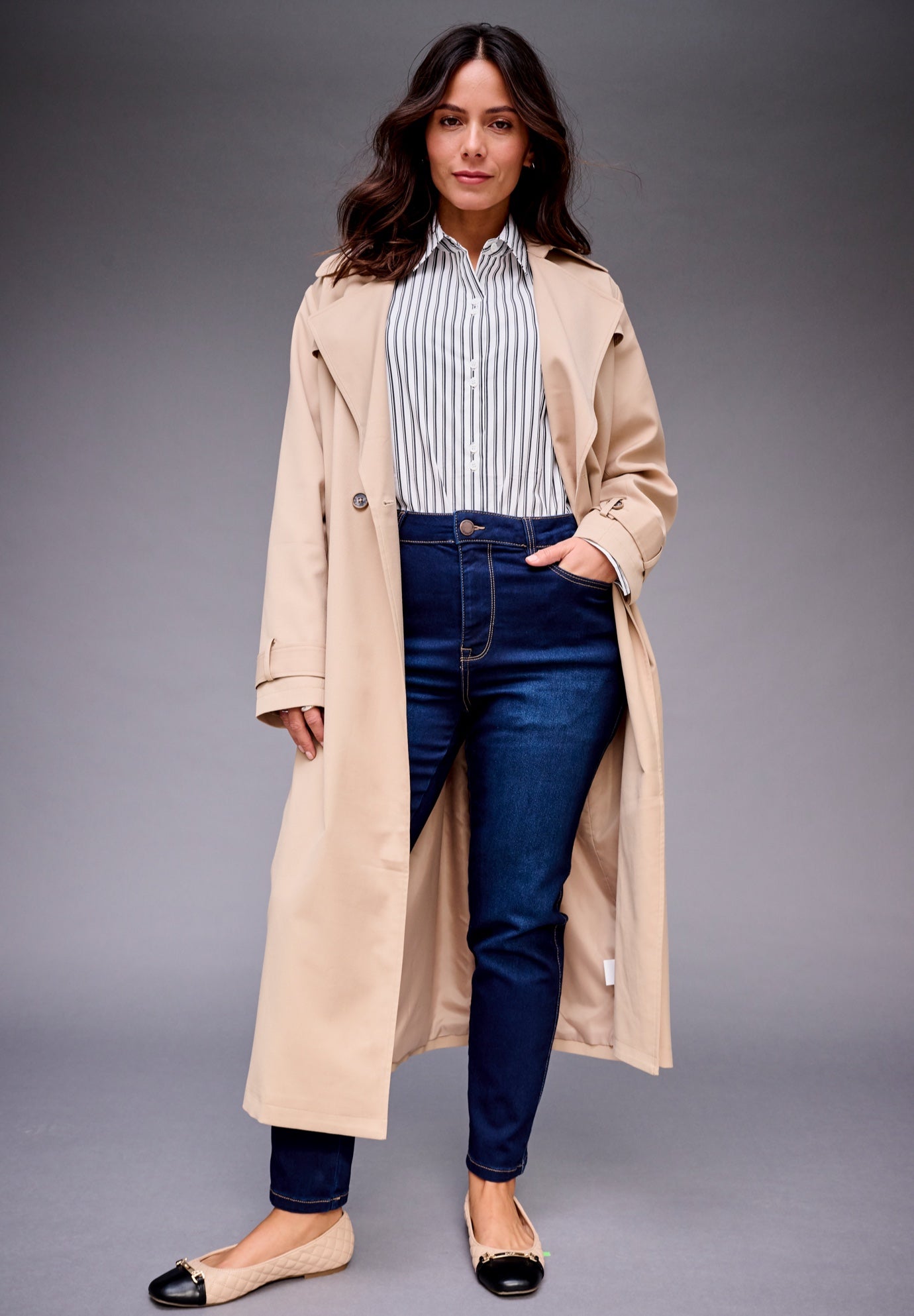 Belted Trench Coat image number 0