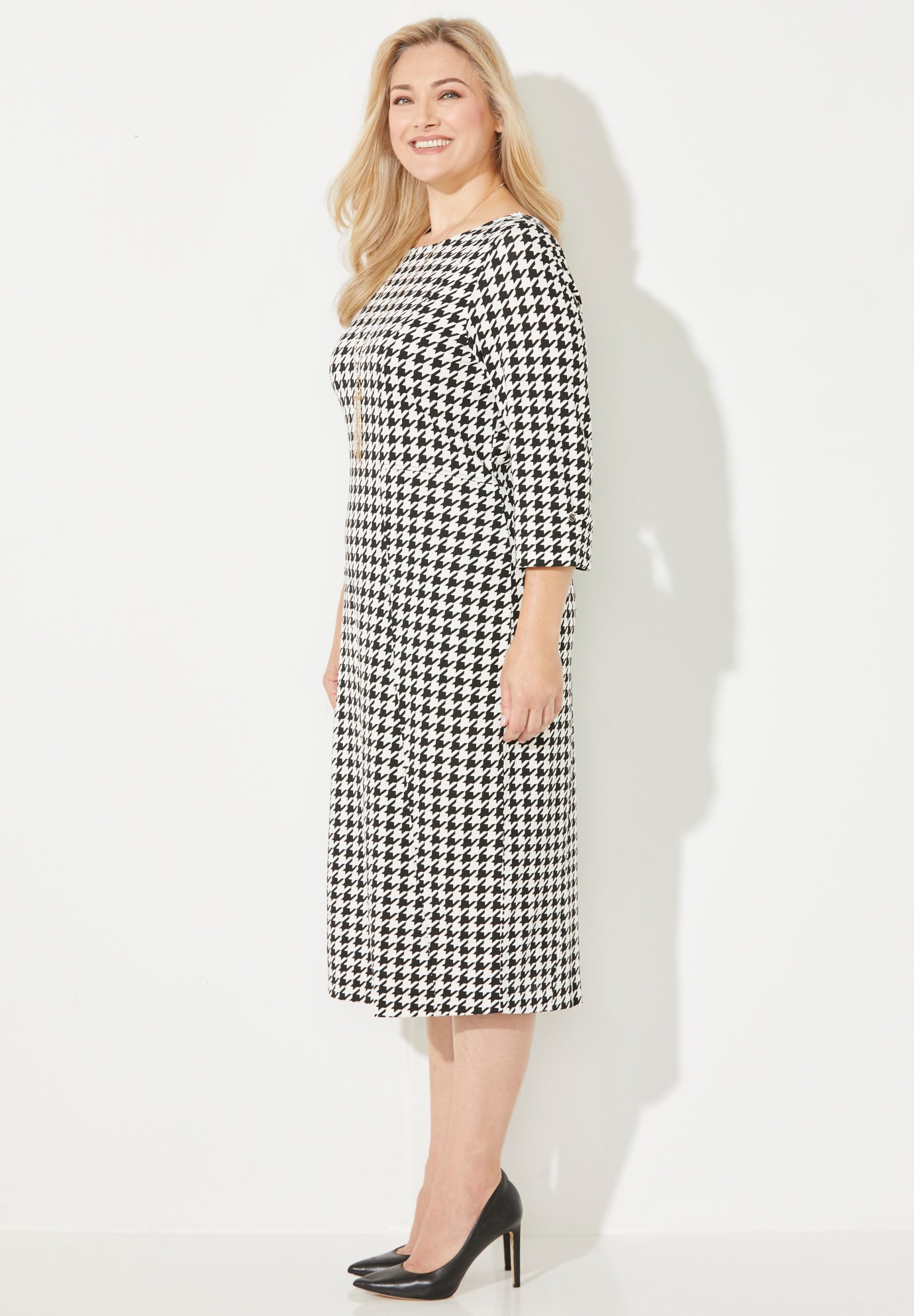 Liz&Me&reg; Ponte Knit Dress image number 2