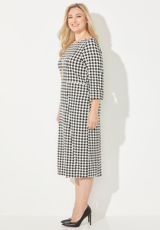 Liz&Me&reg; Ponte Knit Dress image number 2