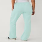 Fleece Bootcut Sweatpants With Drawstring Elastic Waistband image number 1