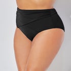 High Waist Twist Swim Brief image number 2