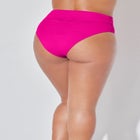 High Waist Cheeky Shirred Brief image number 1