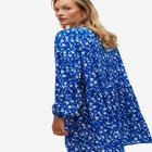 Tiered Dress With Henley Neckline image number null