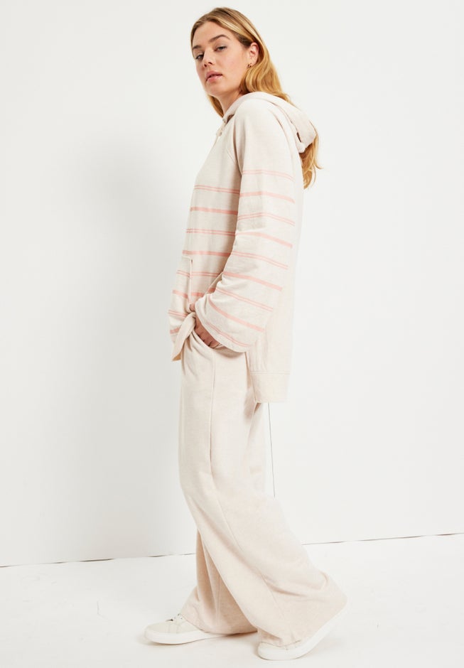 Bell-Sleeve French Terry Sweatshirt image number 3