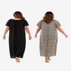 2-Pack Long Silky Gown image number null