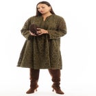 Eyelet Midi Shirtdress image number 0