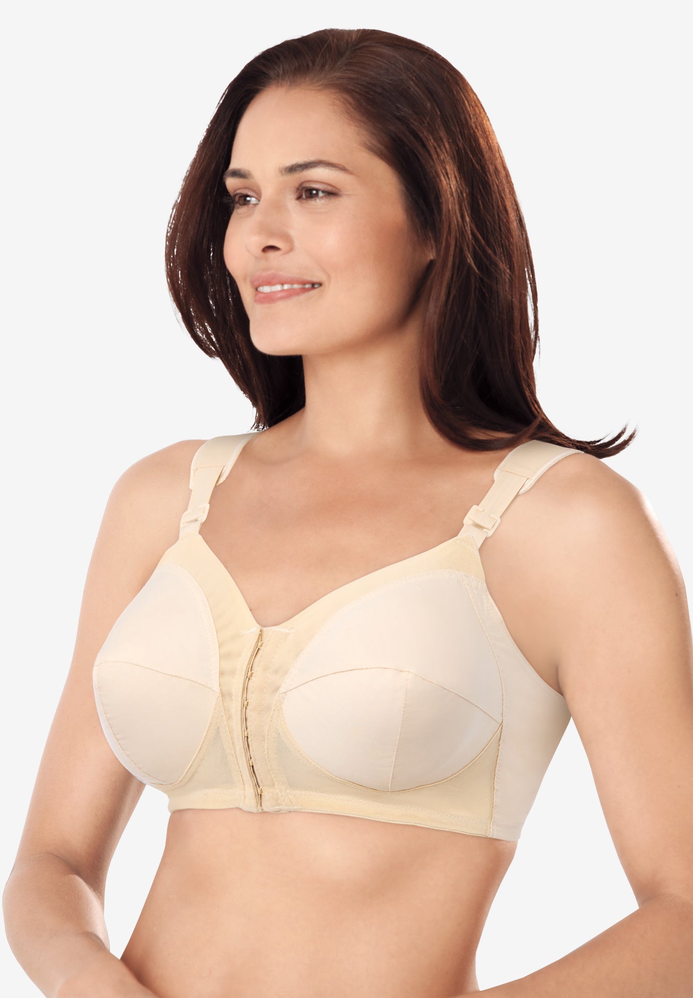Exquisite Form&reg; Fully&reg; Front-Close Classic Support Wireless Bra image number 0