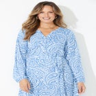 Liz&Me&reg; Peasant Wrap Dress image number 5