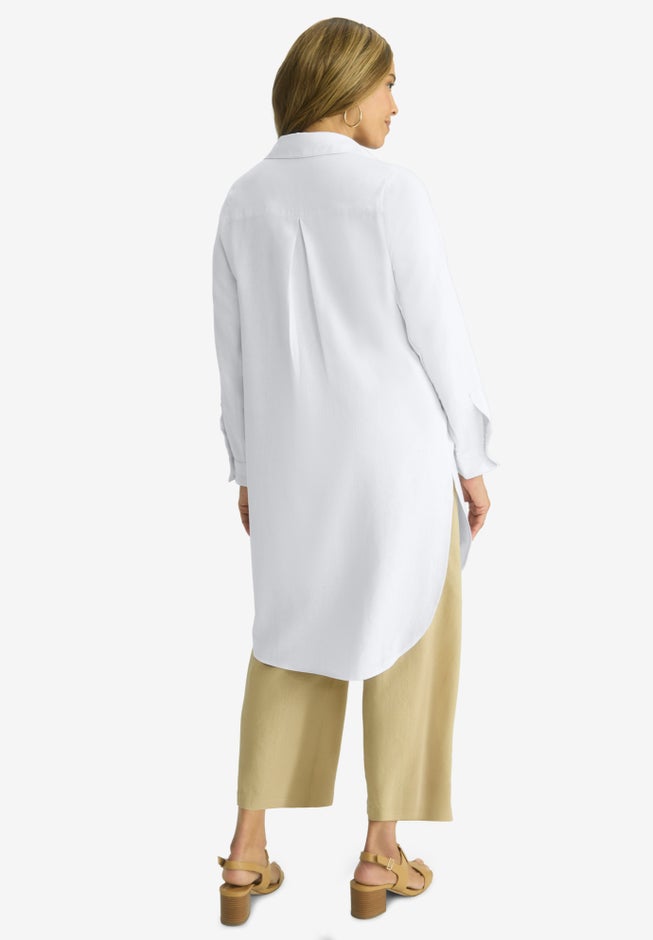 Linen Mega Tunic image number 1