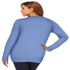 Fine Gauge Button-Front Cardigan image number null