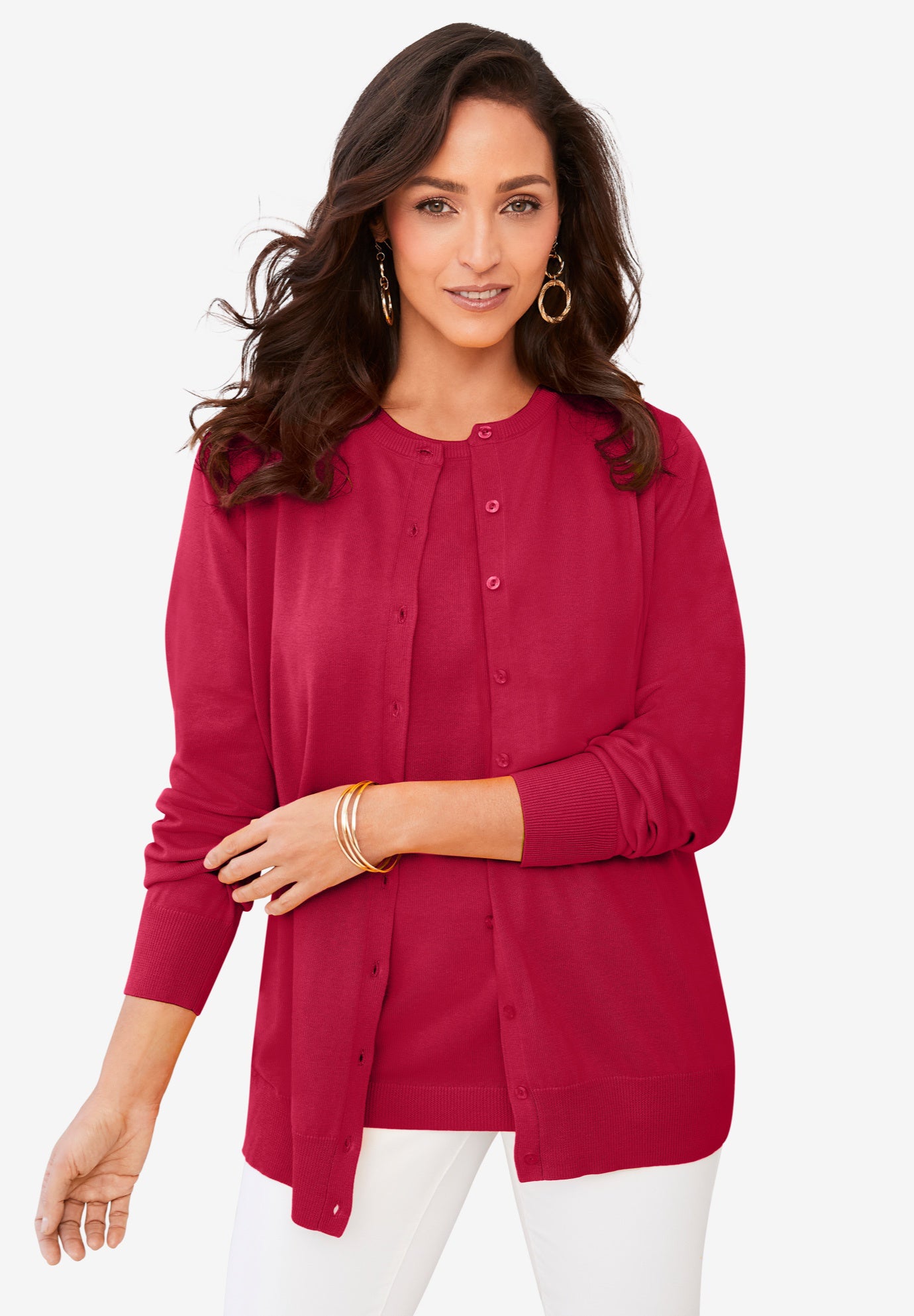 Fine Gauge Cardigan image number 0