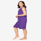 Zip-Front Terry Romper image number null