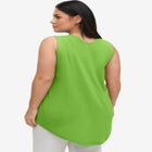 Tank Tunic With Inverted Pleat image number 1