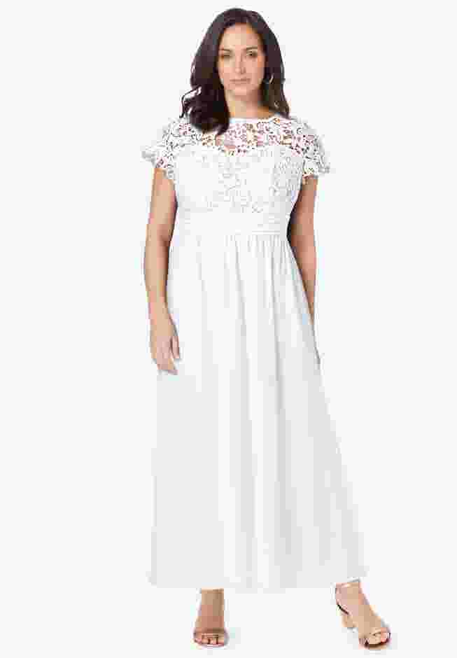 Lace Maxi Dress image number 0