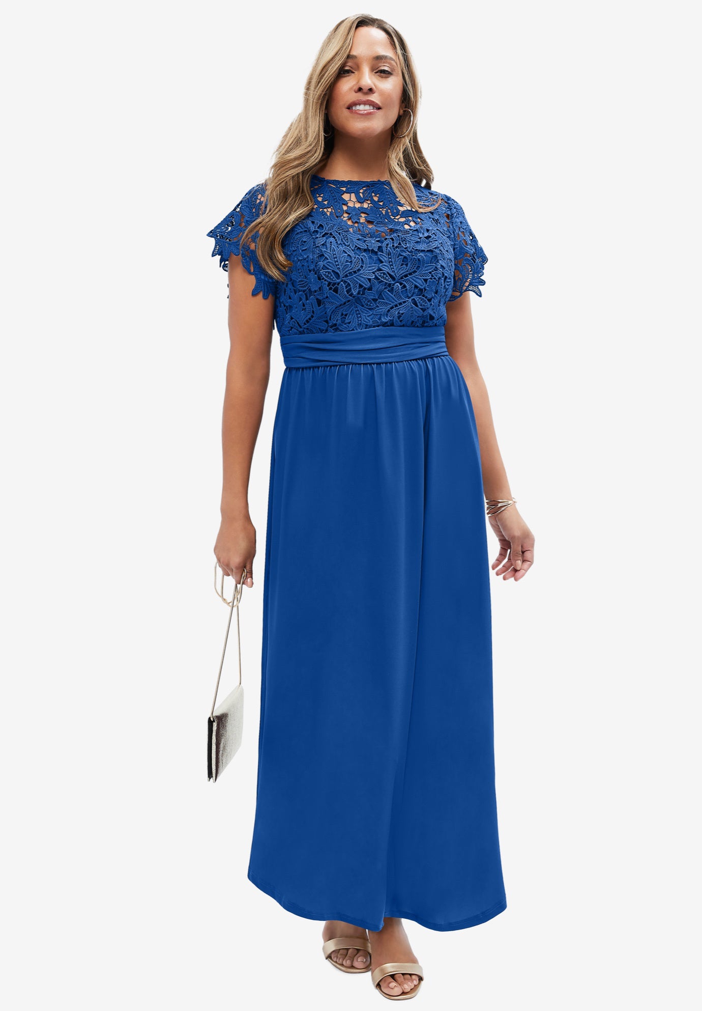 Lace Maxi Dress image number 0
