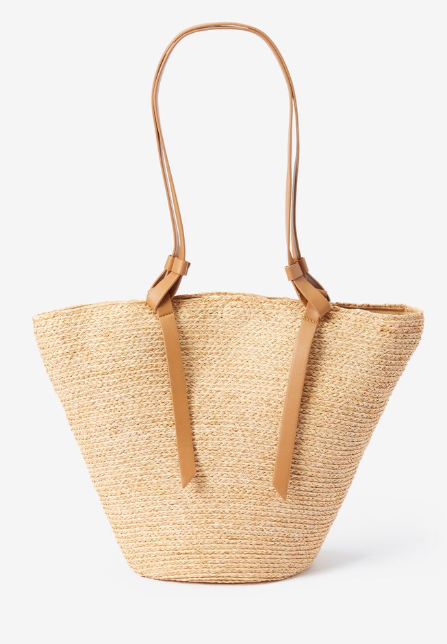 Straw Tote. image number 1