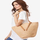 Straw Tote. image number null