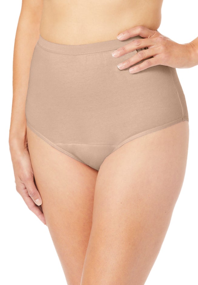 Cotton Incontinence Brief 2-Pack image number 5