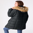 Plus Size Classic Length Puffer Coat image number 1