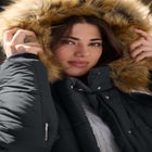 Plus Size Classic Length Puffer Coat image number 4