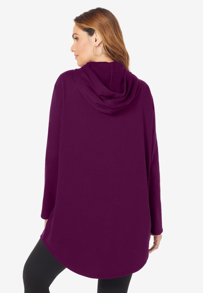 Fleece Zip Hoodie Sweatshirt image number 3