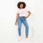 Stretch Denim Slim Straight Jeans image number null