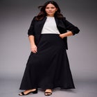 Maxi Slip Skirt image number null