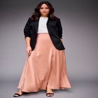 Maxi Slip Skirt image number null