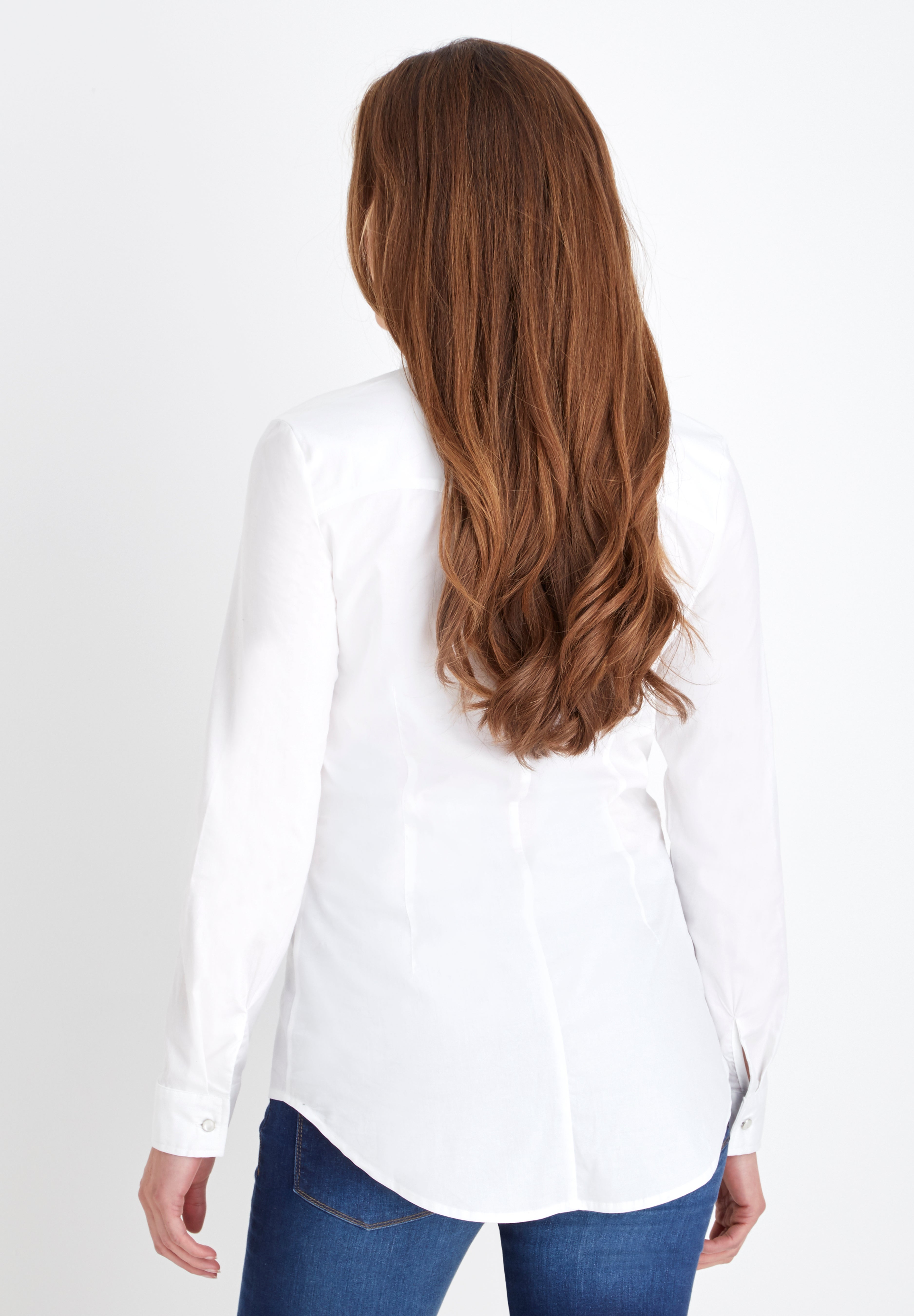 Cotton Ruffle Shirt image number 2