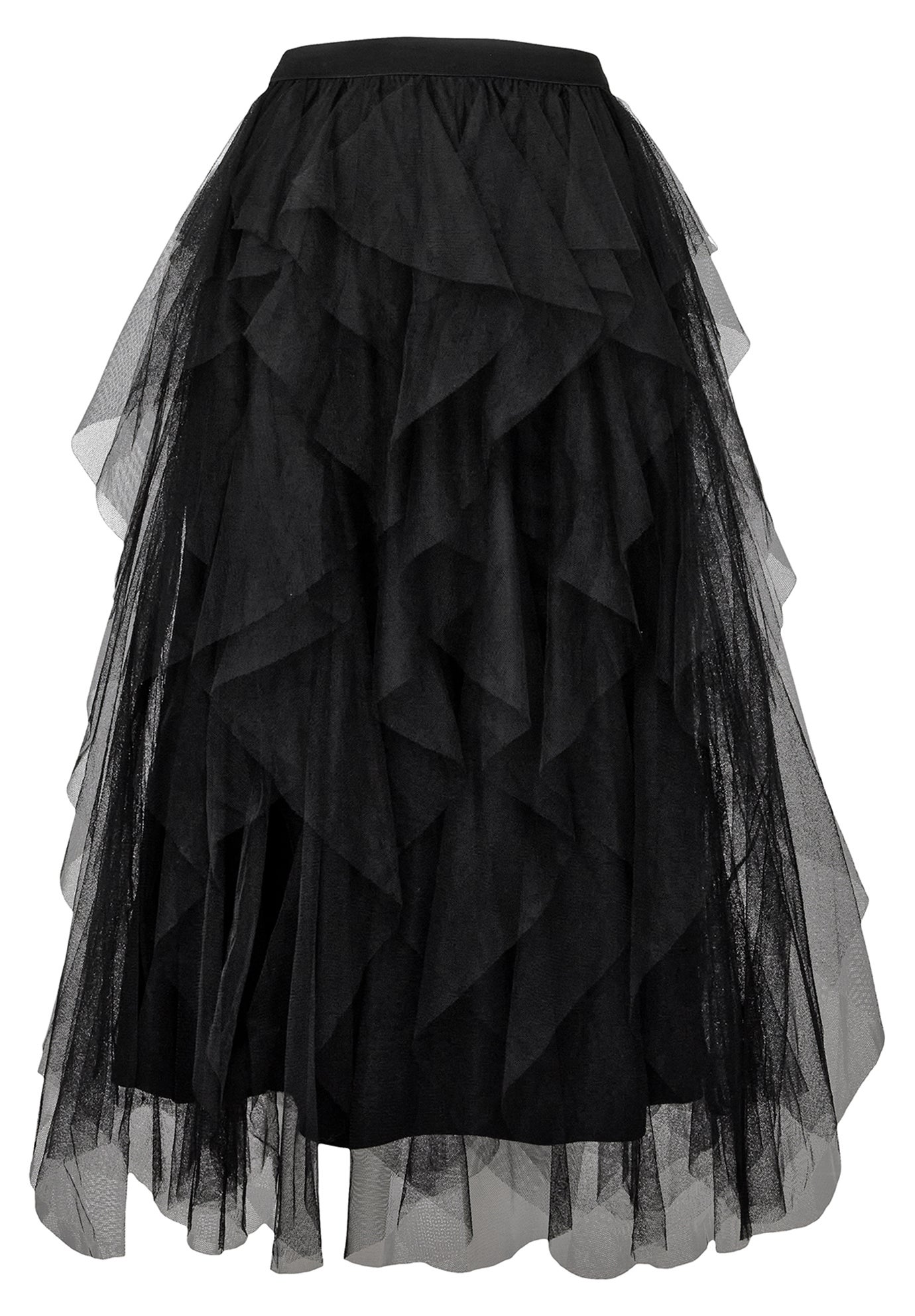 TULLE MIDI SKIRT image number 1