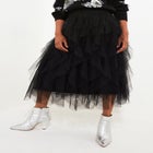 TULLE MIDI SKIRT image number null