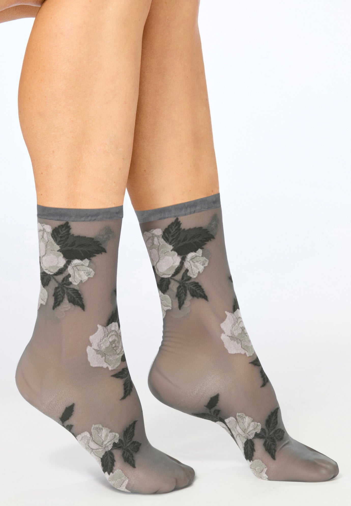 MeMoi&reg; Sheer Ankle Socks 2-Pack image number 2