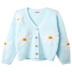 V-Neck Daisy Cardigan image number 3