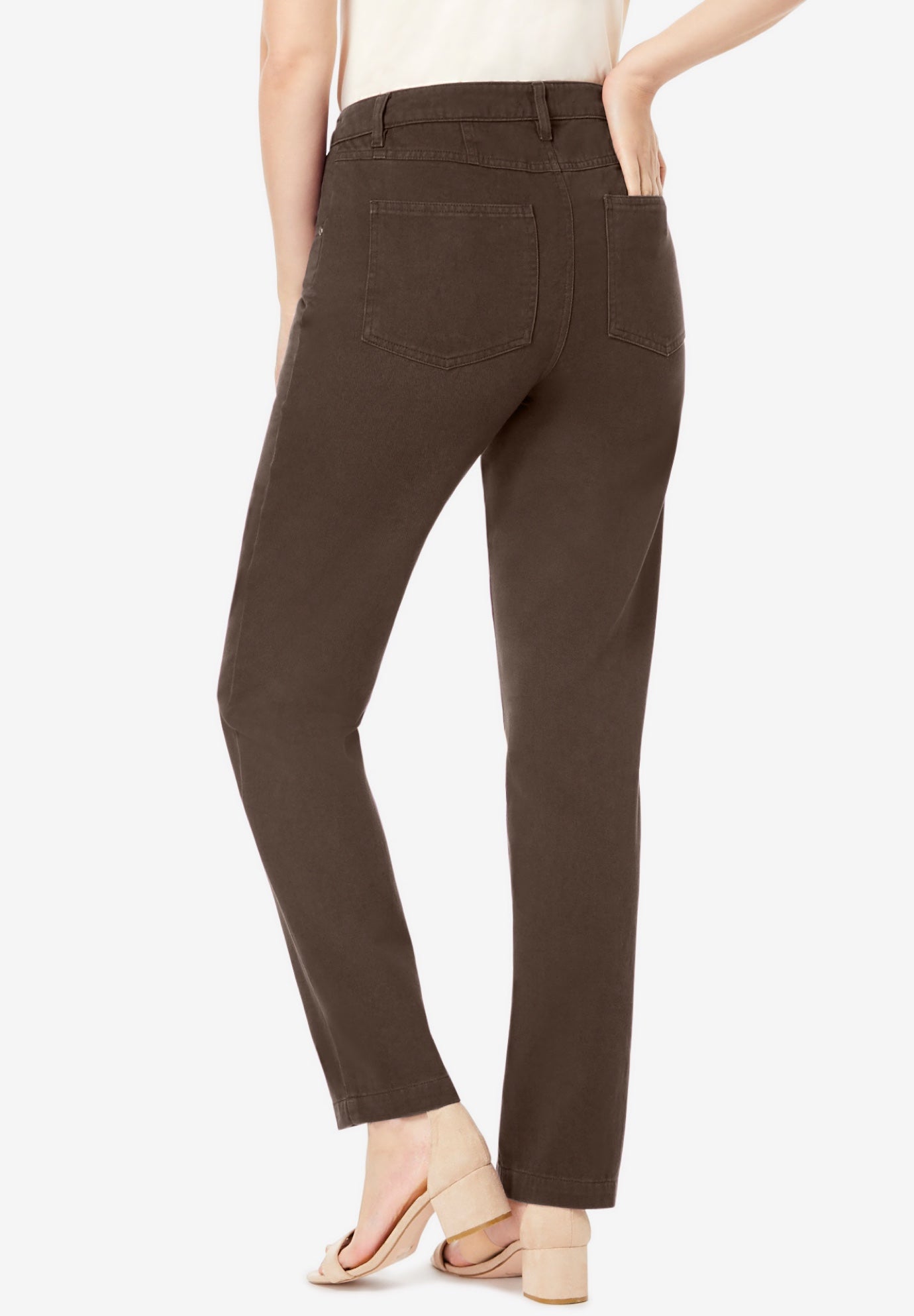 Classic Cotton Denim Straight-Leg Jean image number 2