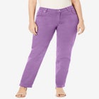 Classic Cotton Denim Straight-Leg Jean image number null