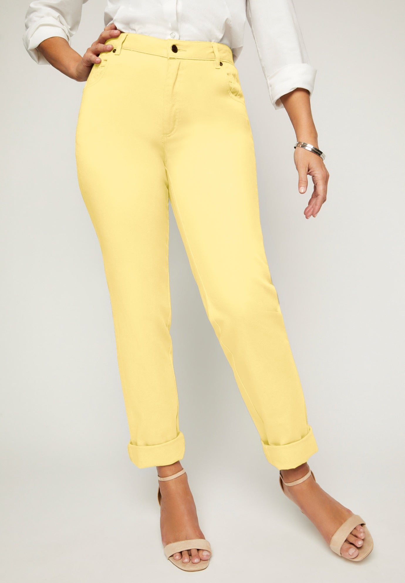 Classic Cotton Denim Straight-Leg Jean image number 0