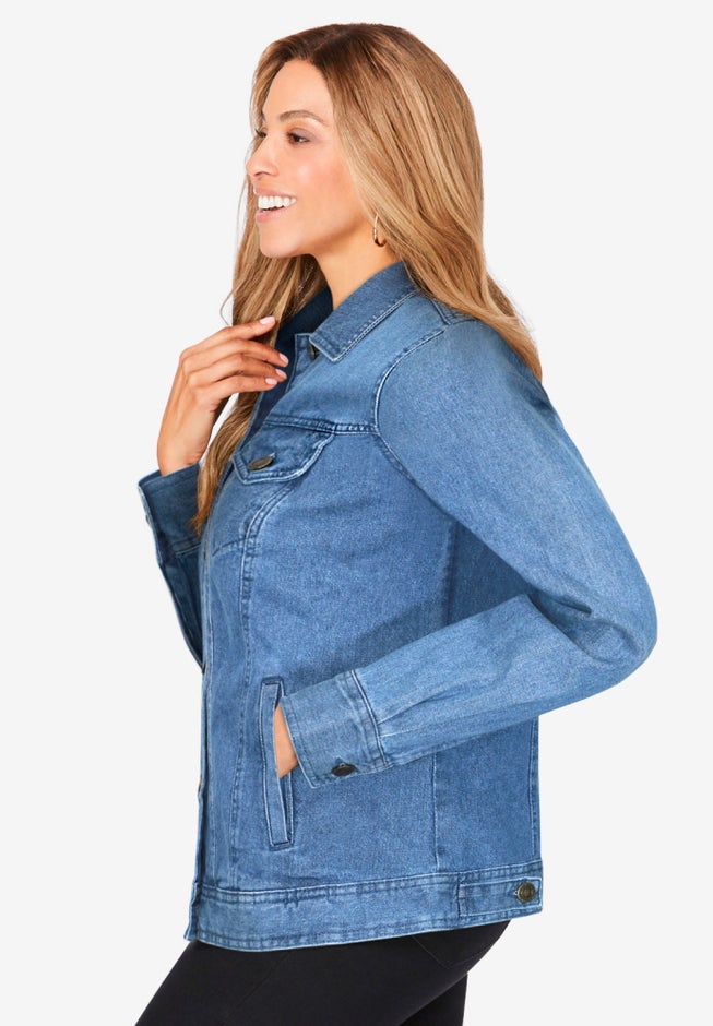 Classic Cotton Denim Jacket image number 2