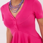 Short Sleeve Babydoll Tunic image number 1