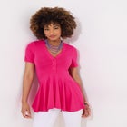 Short Sleeve Babydoll Tunic image number 0