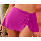 Lightweight Twist Front Swim Skirt image number 0