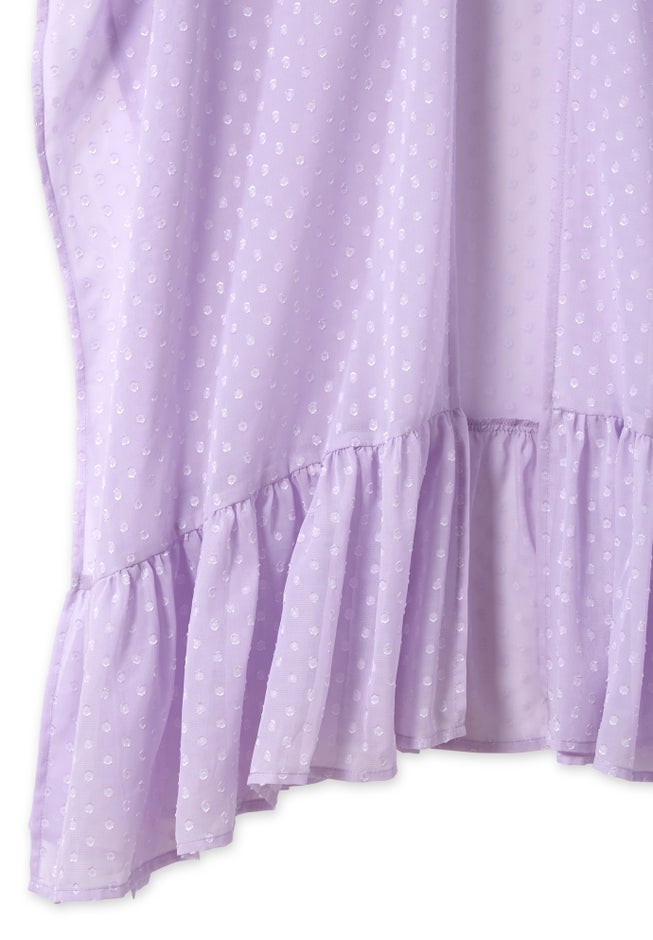 Swiss Dot Ruffle Shawl image number 1