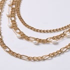 4-ROW LAYERED NECKLACE image number null