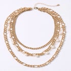 4-ROW LAYERED NECKLACE image number null