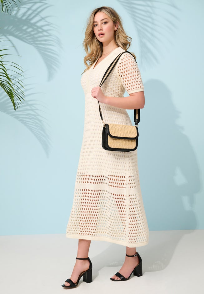 3-in-1 Raffia Crossbody image number 4