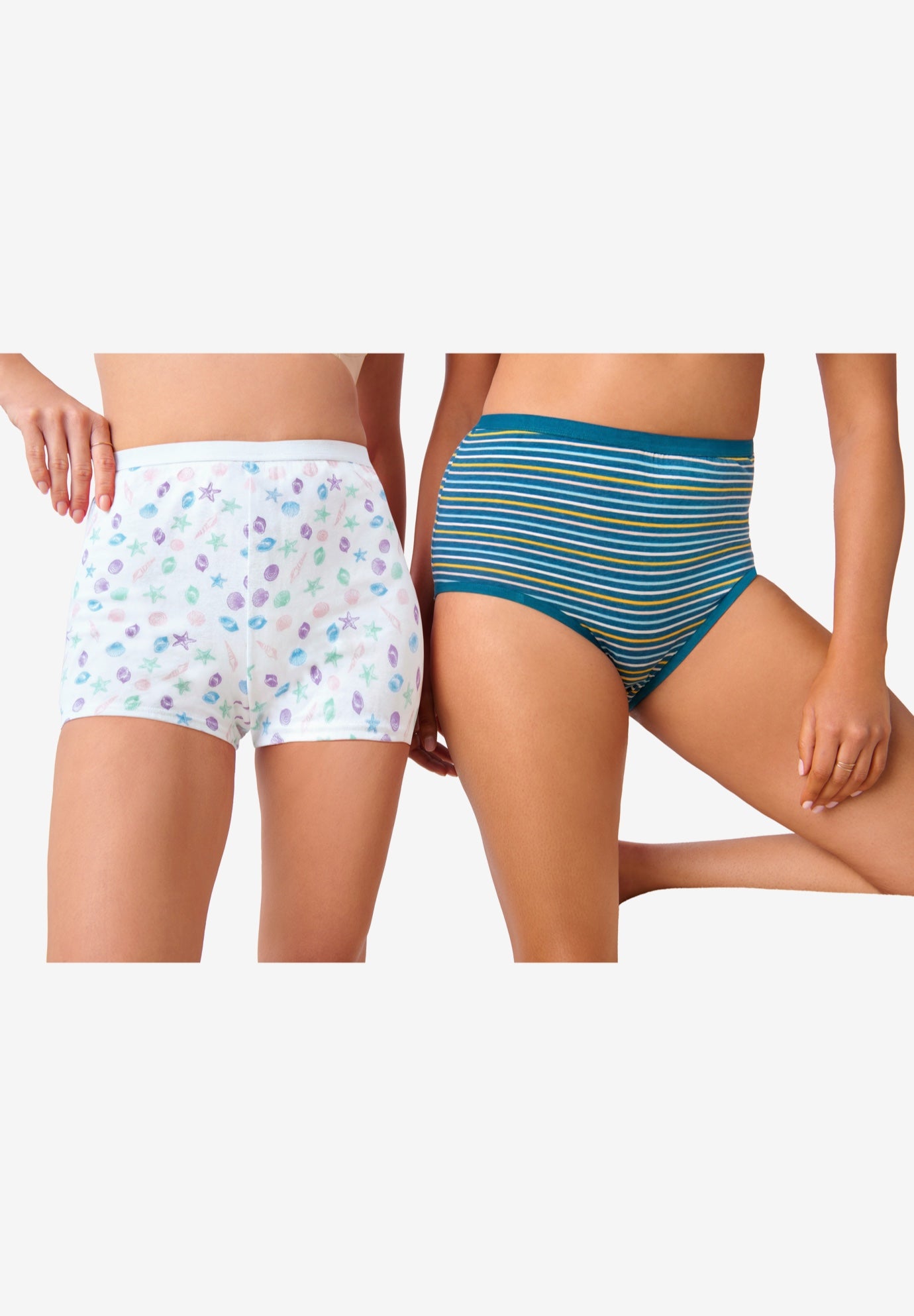 Soft Cotton Brief/Boyshort 4-Pack image number 0