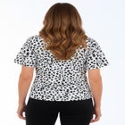 Stretch Crepe Tie Waist Top image number 2