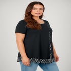 Short Sleeve Layered Tunic image number null