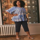 Butter Denim Straight Crop image number 0
